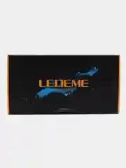 Хром смеситель для кухни Ledeme, из латуни, с поворотным изливом, смеситель