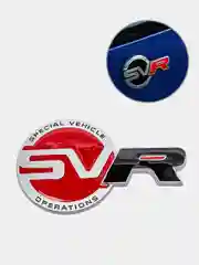 Алый украшение для авто "SVR"