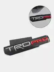 Тёмно-серый наклейка на авто "TRD PRO"