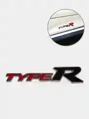 Красный металлическая наклейка для авто "TYPE R"