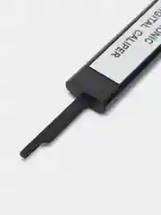 Серебряный штангенциркуль электронный с LCD дисплеем цифровой 150 мм
