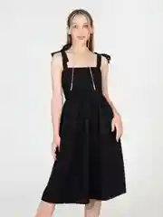 Черный сарафан летний, платье женское