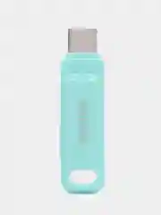 Бирюзовый флешка SanDisk ULTRA USB 3.1, Type-C, карта памяти, поворотная, 4 размера