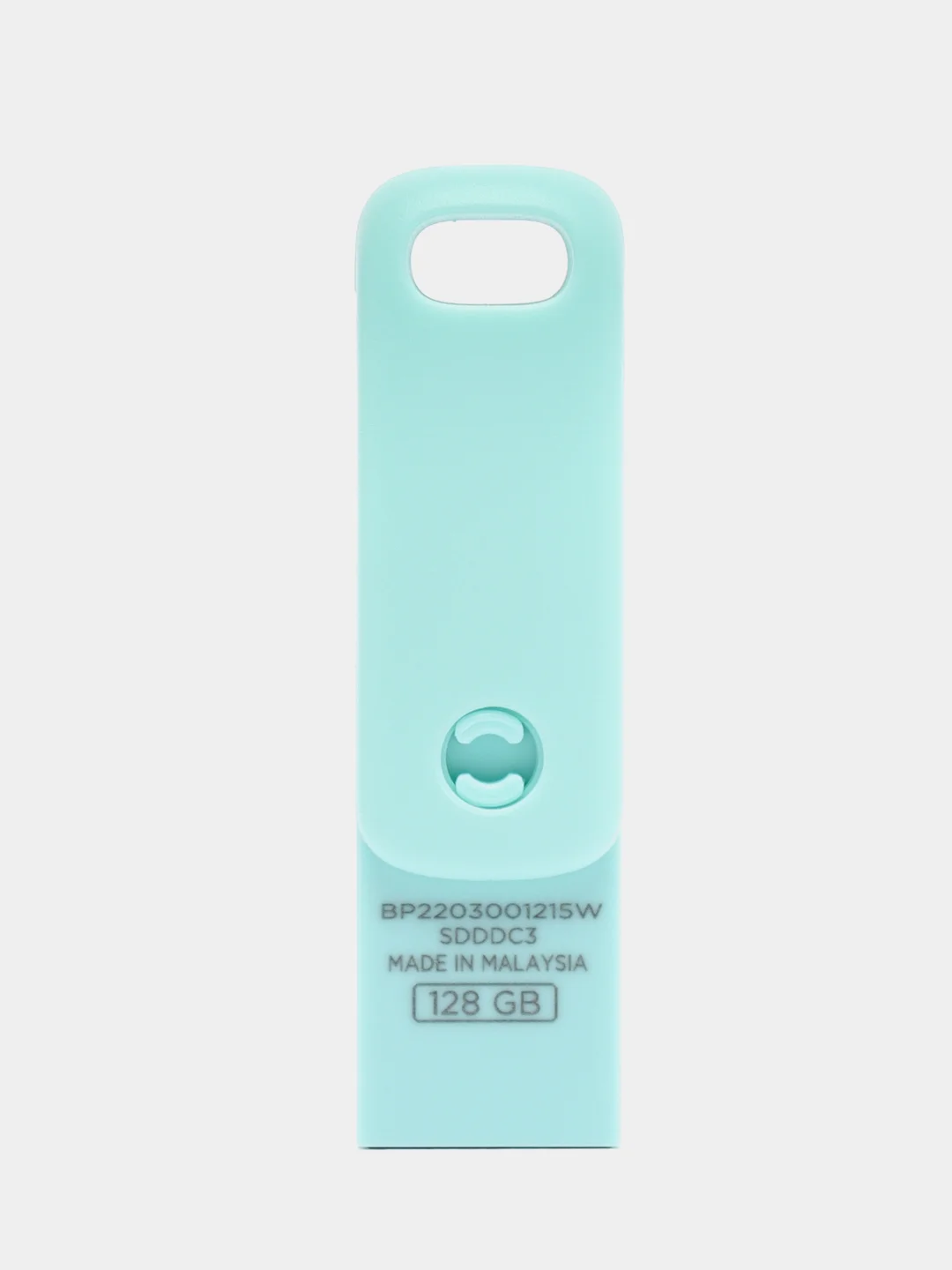Бирюзовый флешка SanDisk ULTRA USB 3.1, Type-C, карта памяти, поворотная, 4 размера