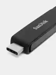 Черный флешка USB SanDisk 3.1, Type-C, выдвижная, 32-256 Gb