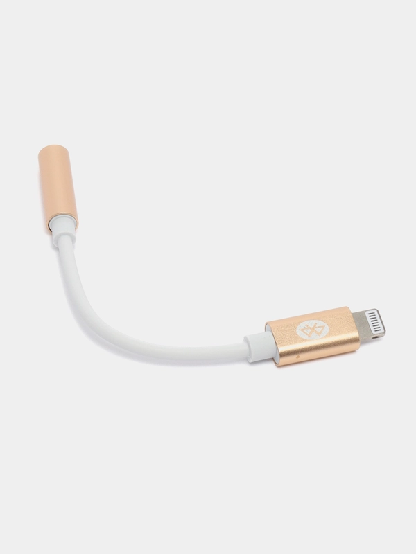 Переходник GL026 Lightning - Jack 3,5 mm, адаптер iPhone на aux, конвертер для наушников