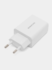 Сетевое зарядное устройство  Borofone BA21A (18W, QC3.0, 3A),быстрая зарядка