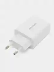 Белый сетевое зарядное устройство  Borofone BA21A (18W, QC3.0, 3A),быстрая зарядка
