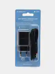 Черный зарядное устройство BOROFONE BA20A, с кабелем USB-Micro, Type-C, Lightning / без кабеля
