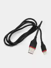 Черный зарядное устройство BOROFONE BA20A, с кабелем USB-Micro, Type-C, Lightning / без кабеля