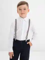 Песочный хаки подтяжки детские