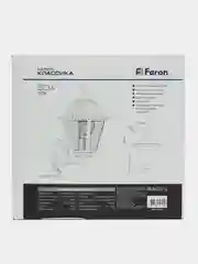 Светильник садово-парковый, 60W 230V E27 белый, НБУ 04-60-001, 32267 (на стену вверх)