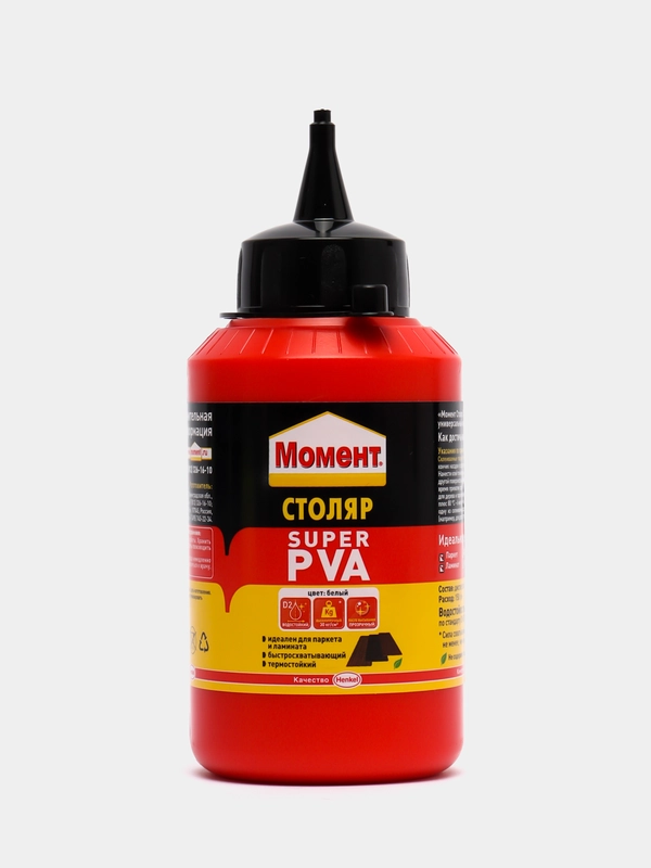 Клей "Момент Столяр. Super PVA", клей для дерева 250 г, 1 шт