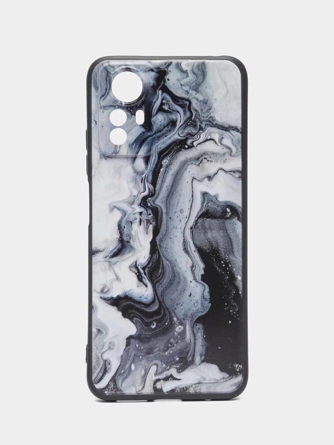 Хаки чехол для Xiaomi Redmi Note 12S, с принтом, с рисунком (Сяоми Редми Нот 12С)
