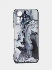 Хаки чехол для Xiaomi Redmi Note 12S, с принтом, с рисунком (Сяоми Редми Нот 12С)