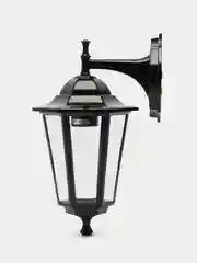 Светильник садово-парковый, 60W 230V E27 черный, 6102/PL6102 (на стену вниз)