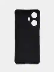 Оранжевый чехол для Realme C55 (Реалми С55), с принтом, с рисунком