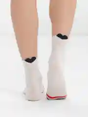 Багровый носки женские