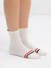 Багровый носки женские