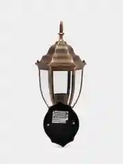 Светильник садово-парковый, 60W 230V E27 черное золото, PL6001