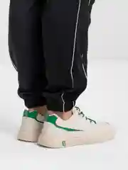 Зеленый мужские кеды