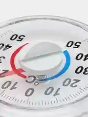Красный термометр уличный спиртовой / биметаллический разные модели: на липучках,термометр обычный