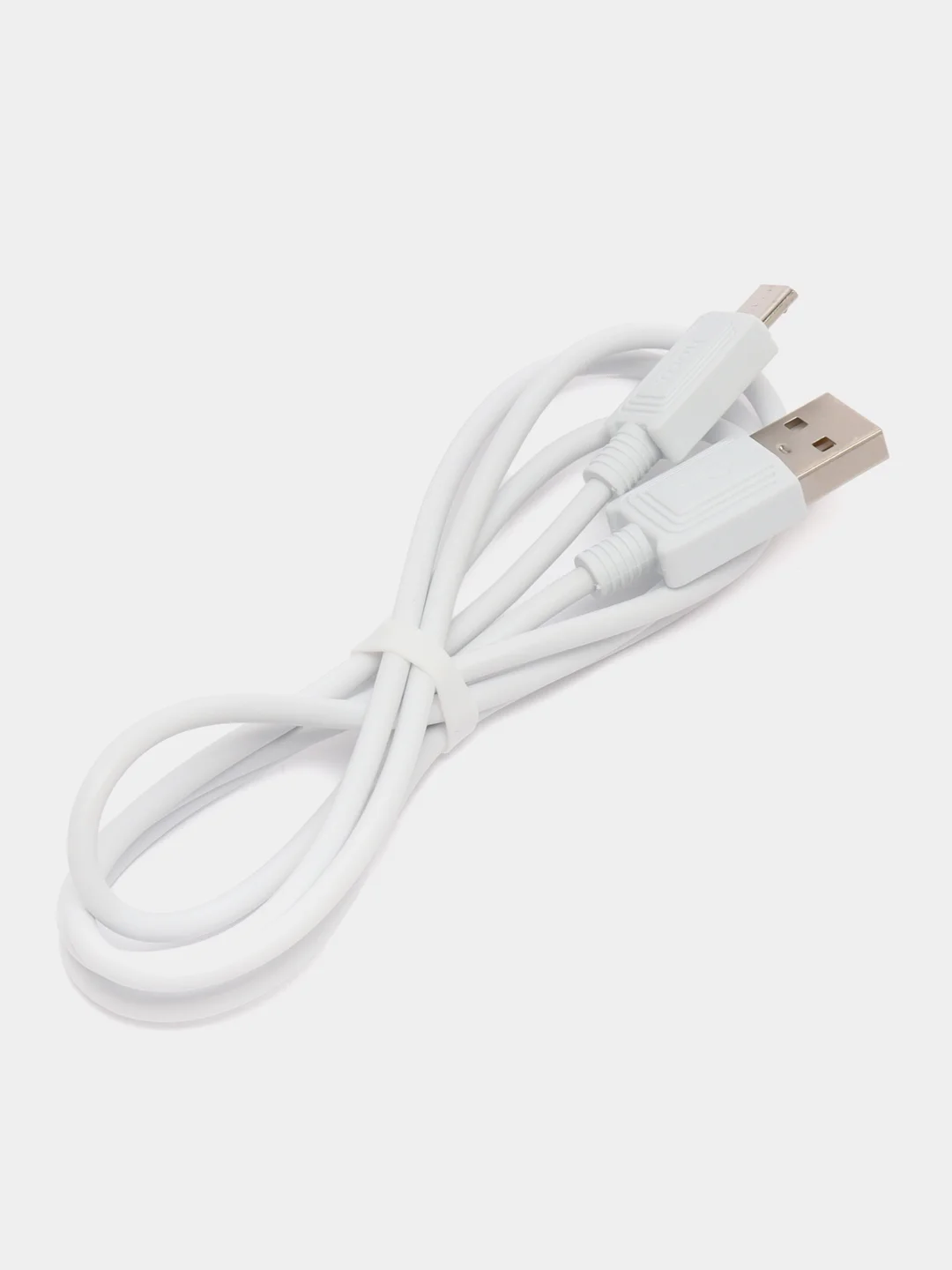 Белый кабель для зарядки Micro-USB hoco X73, прочный USB кабель 1 м, 2.4A