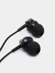 Черный наушники вакуумные проводные Hoco M14, 3.5 Mini Jack, с микрофоном и пультом управления
