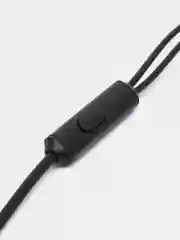 Черный наушники вакуумные проводные Hoco M14, 3.5 Mini Jack, с микрофоном и пультом управления