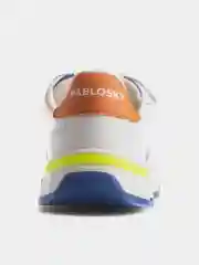 Белый кроссовки Pablosky для мальчика