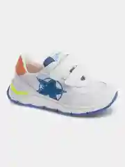 Белый кроссовки Pablosky для мальчика