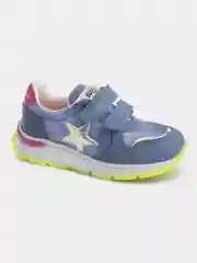 Голубой кроссовки Pablosky для девочки