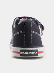 Синий кеды Pablosky для мальчика, из текстиля