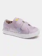 Фиолетовый кеды Pablosky для девочки, на липучке