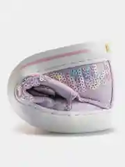 Фиолетовый кеды Pablosky для девочки, на липучке