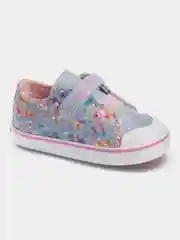 Белый кеды Pablosky для девочки, на липучке