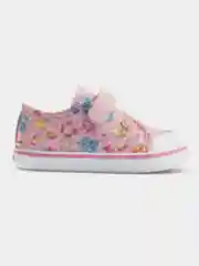 Розовый кеды Pablosky для девочки, на липучке