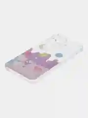 Синий чехол iPhone 11 12 13 Mini Pro Max 7 / 8 Plus / XR силиконовый прозрачный айфон про макс