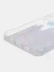 Синий чехол iPhone 11 12 13 Mini Pro Max 7 / 8 Plus / XR силиконовый прозрачный айфон про макс