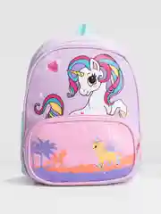 Розовый рюкзак с единорогом для девочек