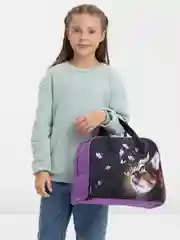 Сумка детская для ребенка для внешкольных занятий Brauberg с ручками, Dream cat, 271592
