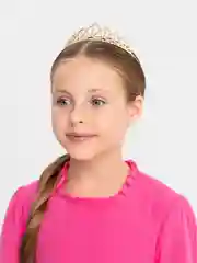 Золотой диадема со стразами, 4 цвета