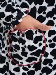 Серый халат детский велюровый, Lilians