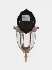 Светильник садово-парковый, 60W 230V E27 IP44 черное золото, PL6302