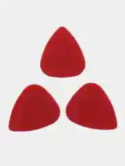 Красный медиатор для гитары Alice APF, матовые, нейлоновые, 3 штуки, 0,58 - 1,5 мм