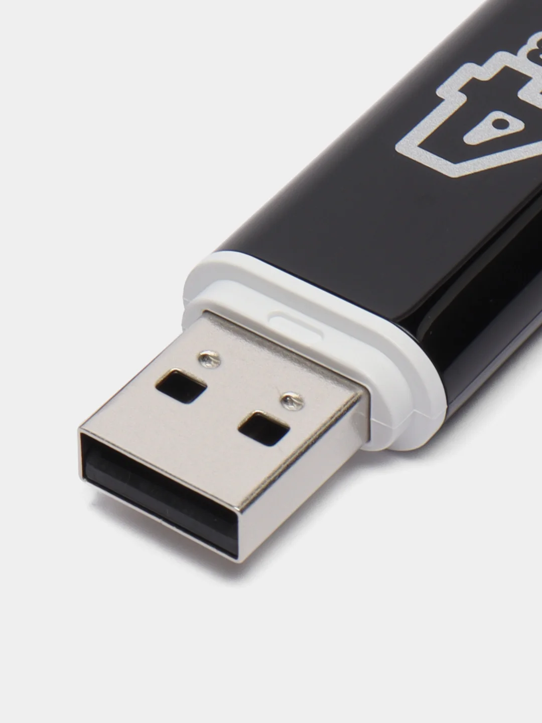Флешка накопитель для компьютера 4 Gb, Smartbuy Glossy, Usb 2.0, черный, 512764
