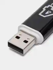 Флешка накопитель для компьютера 4 Gb, Smartbuy Glossy, Usb 2.0, черный, 512764