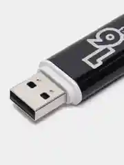 Флешка накопитель для компьютера 16 Gb, Smartbuy Glossy, Usb 2.0, черный, 512190