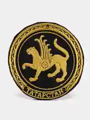 Золотой шеврон - нашивка герб Татарстана