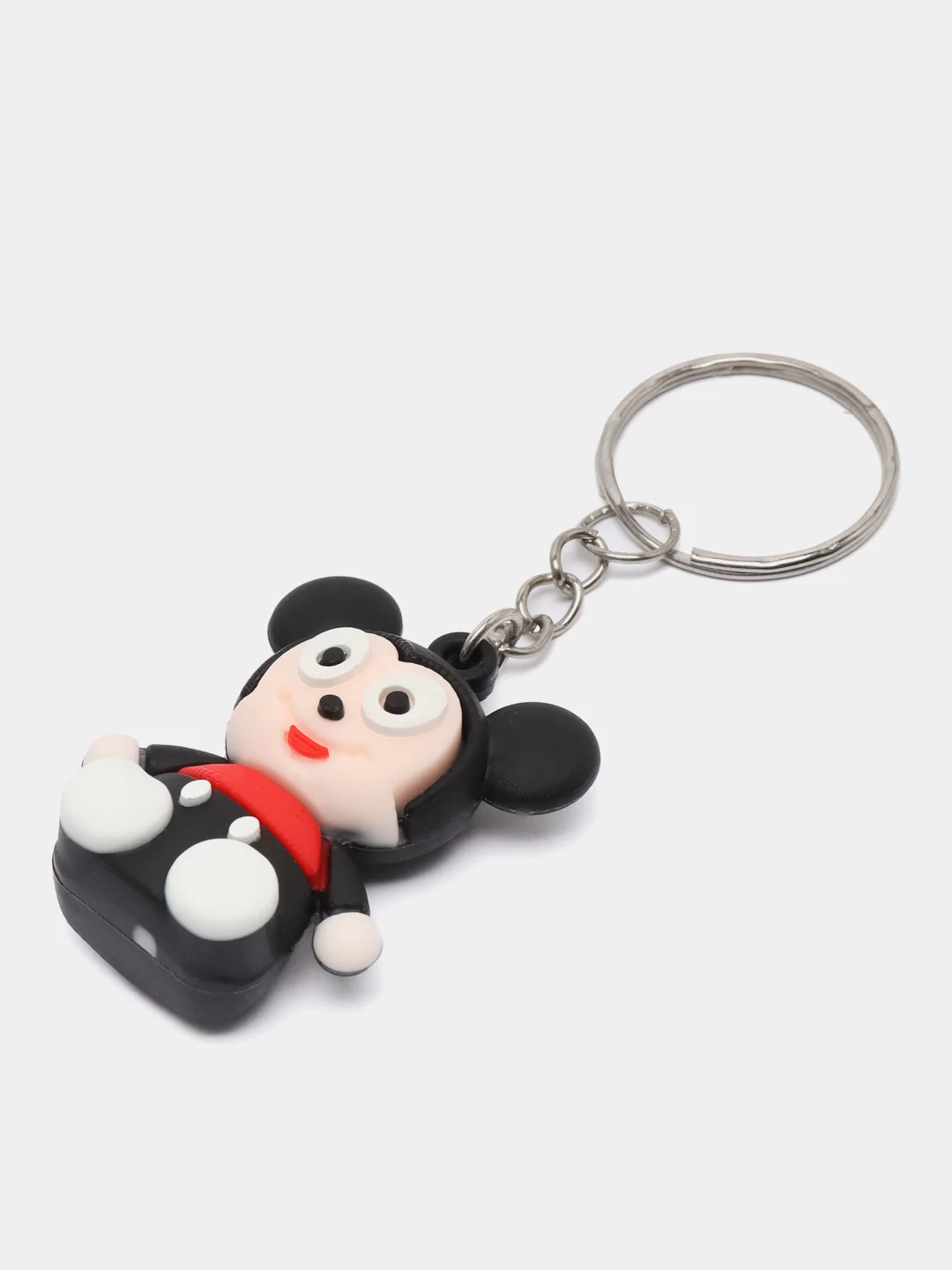Черный брелок "Кот" Doraemon, "Панда", "Микки", единорог Unicorn